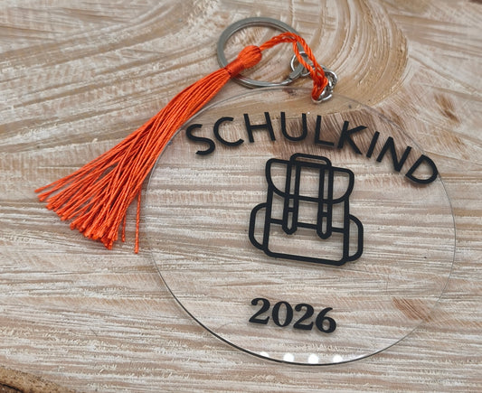 Schulkind Acryglasanhänger