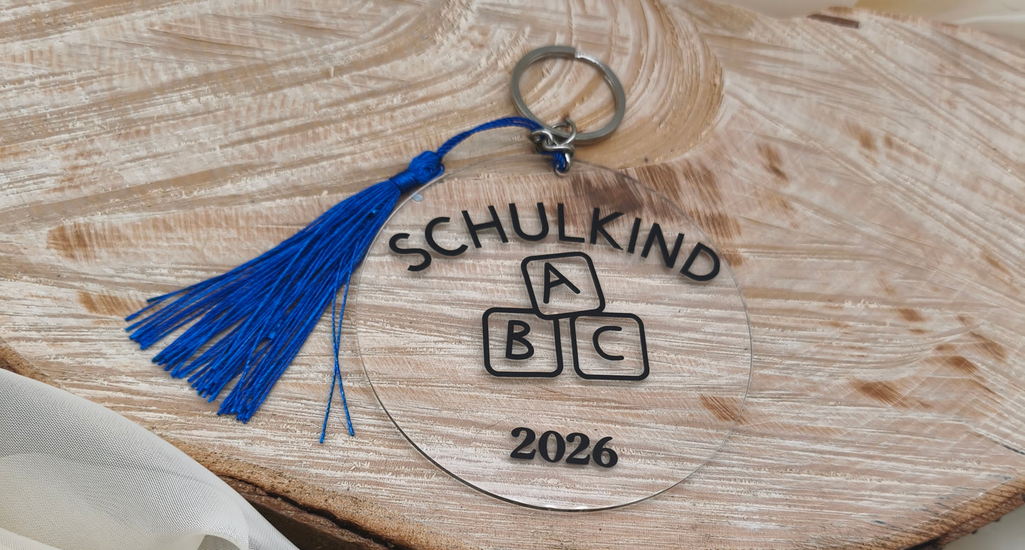 Schulkind Acryglasanhänger